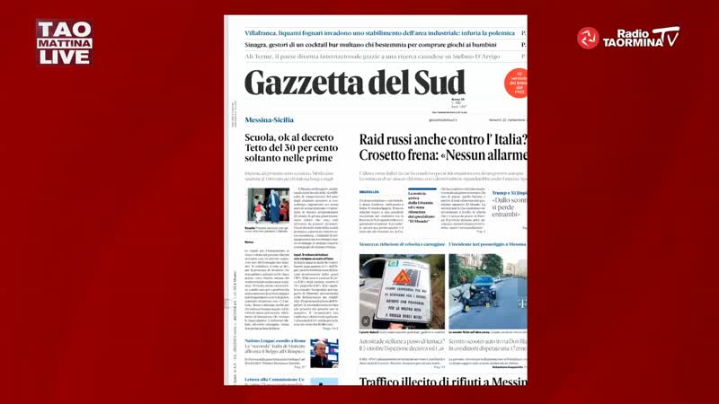 Rassegna Stampa del 25 09 2026