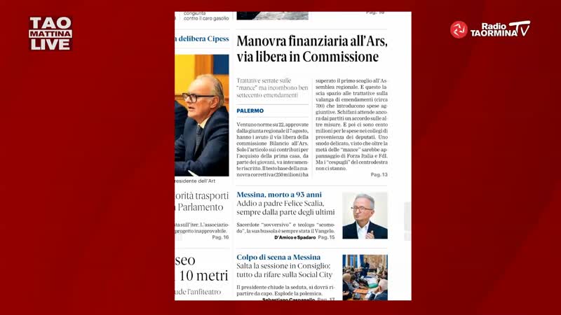 Rassegna Stampa del 24 09 2026