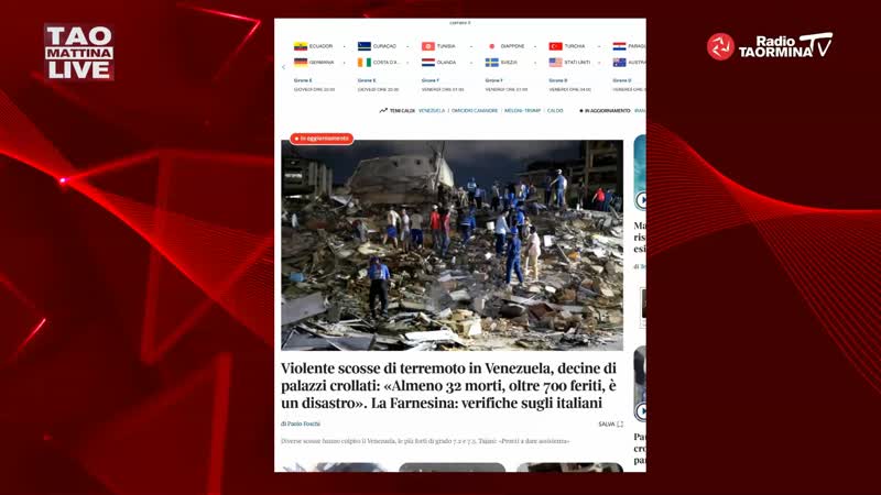 Rassegna Stampa del 25 06 2026