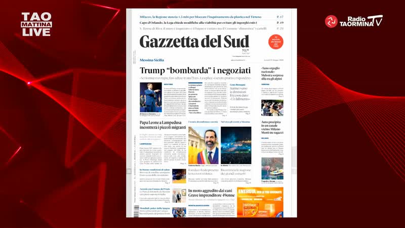 Rassegna Stampa del 22 06 2026