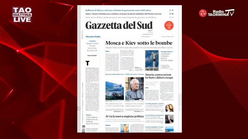 Rassegna Stampa del 19/06/2026