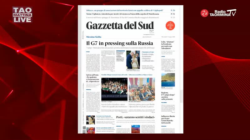 Rassegna Stampa del 17/06/2026