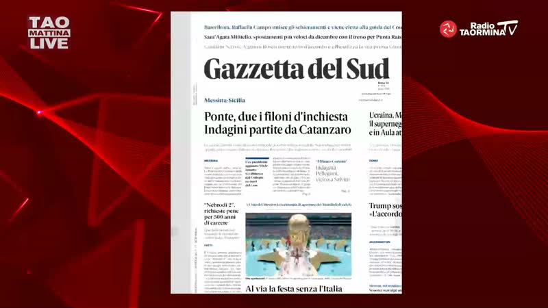 Rassegna Stampa del 12/06/2026