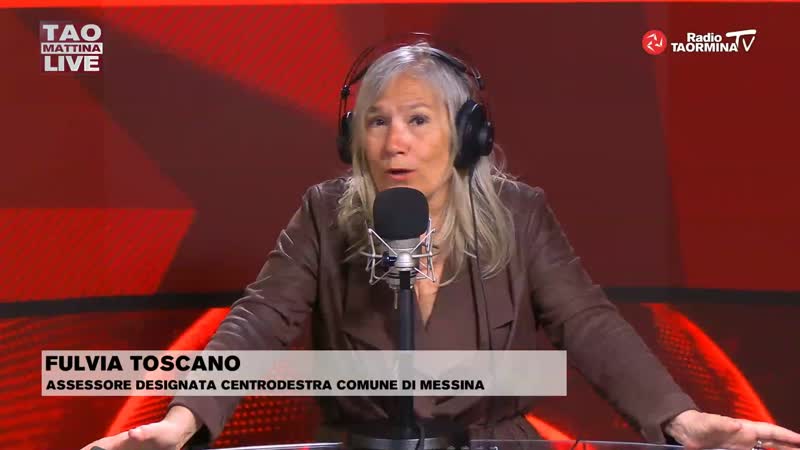 INTERVISTA Toscano a Radio Taormina Tv: "La cultura sarà il motore per la rinascita di Messina"