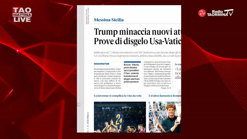 Rassegna stampa 04/05/26. Dalla via delle Masse giunge l'allarme: "Non vogliamo essere dimenticati"