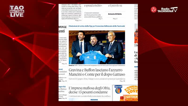 Rassegna stampa 3/04/26. "Messina, mese clou per le elezioni: liste da consegnare entro il 29 aprile"