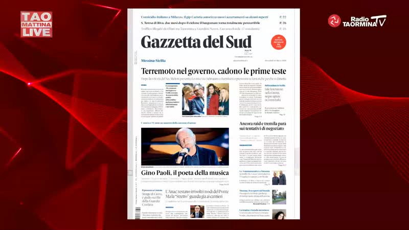 Rassegna stampa del 25/03/26. "L'Anac: restano irrisolti i nodi del Ponte. Ma la 'Stretto' guarda già ai cantieri"