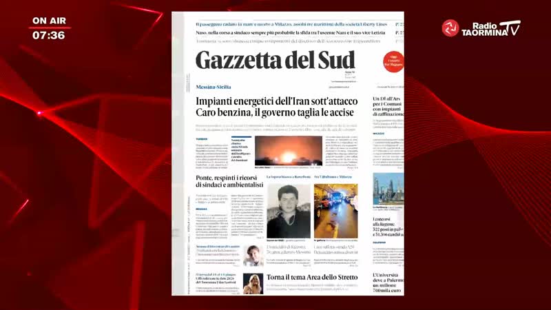 Rassegna Stampa del 19/03/2026