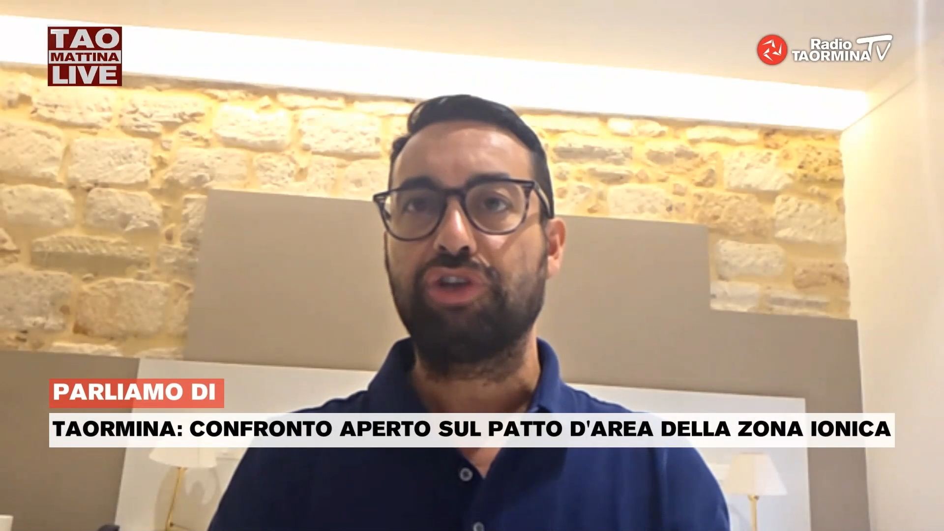 Taormina, Patti a Tao Mattina Live: "Il Patto d’Area deve garantire risultati concreti ai lavoratori"