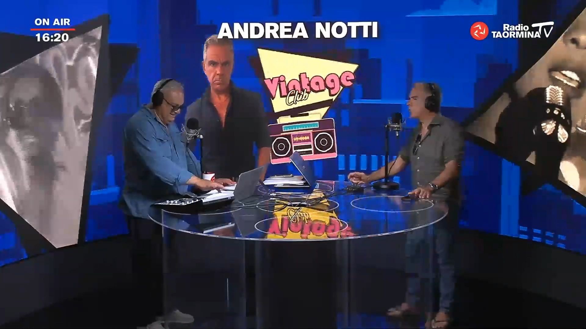 INTERVISTA Andrea Notti si racconta a Vintage Club tra musica, esperienze e nuovi progetti