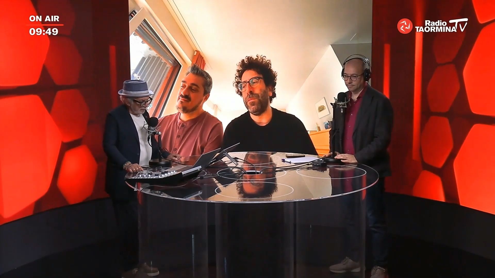 I musicisti Francesco Luciani e Fabrizio Mocata