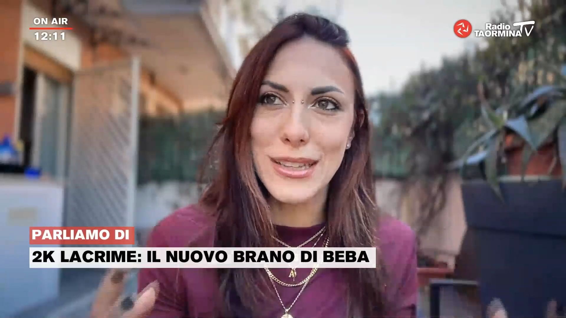 INTERVISTA Beba presenta il nuovo singolo “2K LACRIME” a Radio Taormina