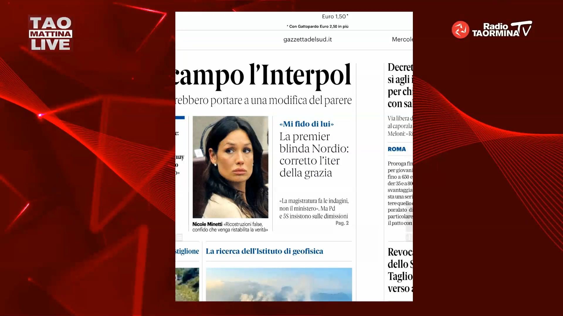 Rassegna Stampa del 29/04/2026