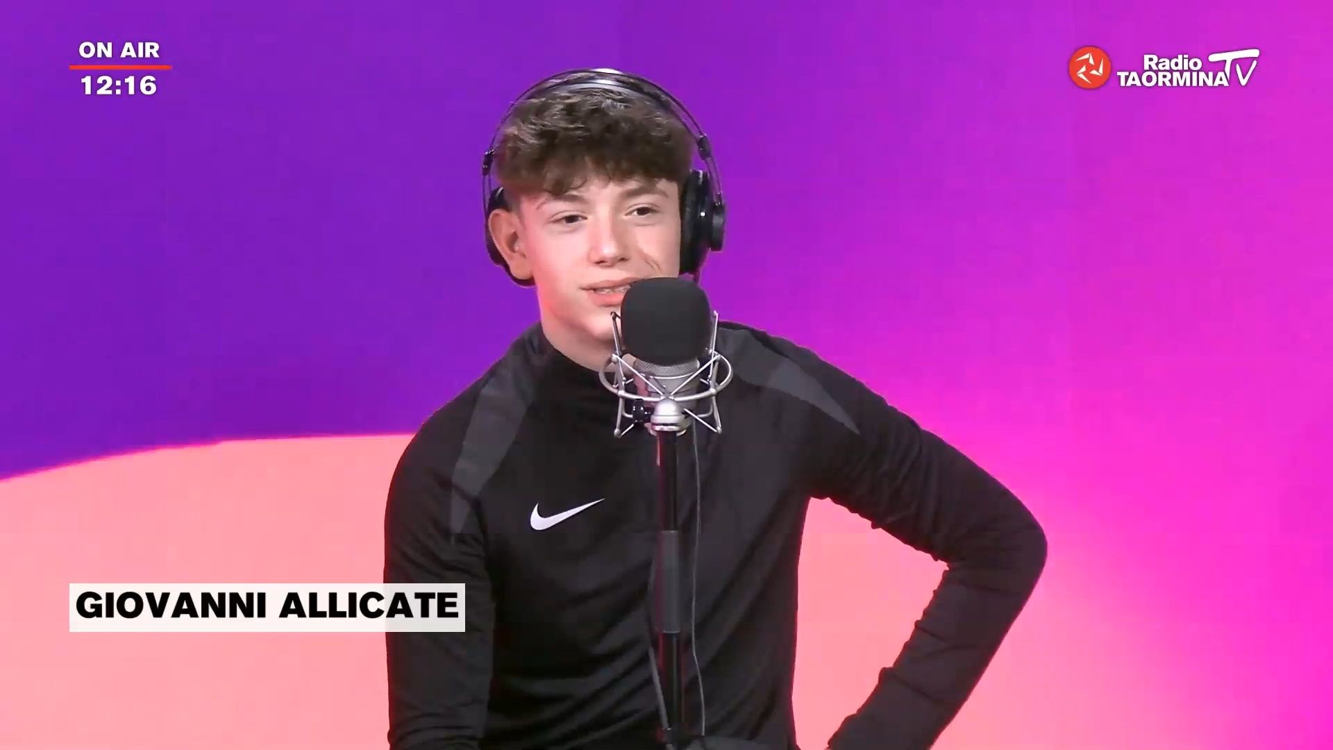 Giovanni Allicate a Over The Pop