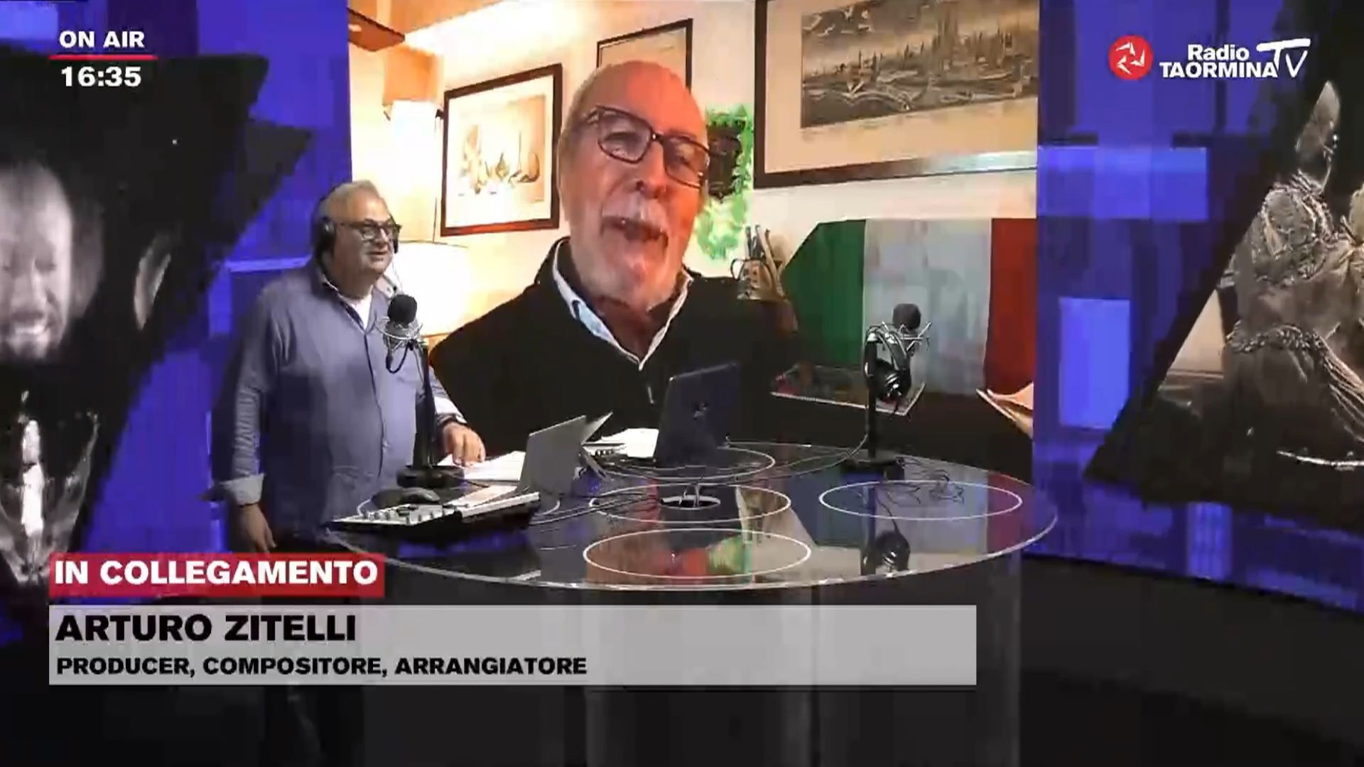 INTERVISTA Arturo Zitelli racconta a Radio Taormina il suo percorso tra produzione musicale e collaborazioni con grandi artisti italiani