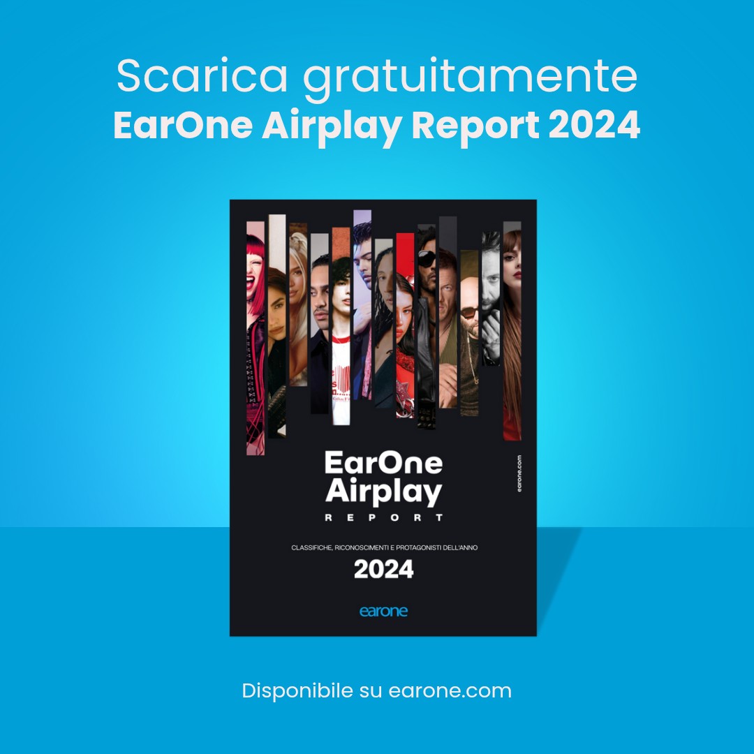 È disponibile EarOne Airplay Report 2024!