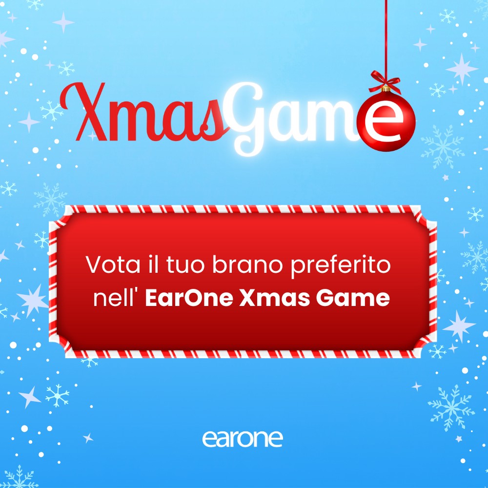Scarica l'app EarOne e gioca al nostro Xmas Game!