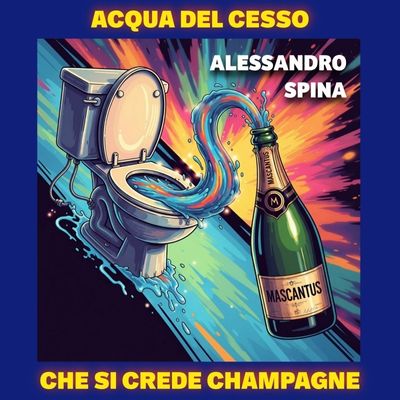 Acqua del cesso che si crede champagne