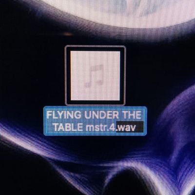 (FLY) UNDER THE TABLE