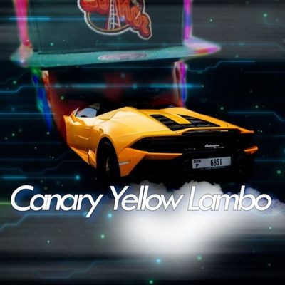 Canary Yellow Lambo